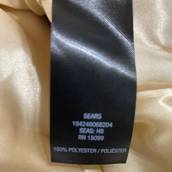 Y2K Joe Boxer Sherpa Teddy Pullover Crewneck Sweatshirt retro striped hem 1X - Picture 6 of 7